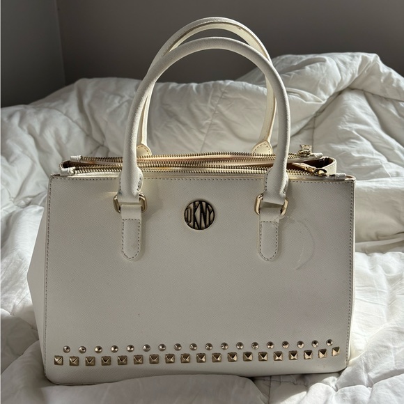 DKNY White Purse - Picture 4 of 8